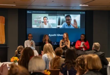 Days for Girls presenting at the United Nations.